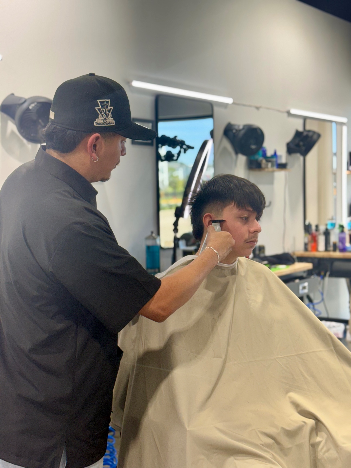 Rich's Barbershop work sample 3