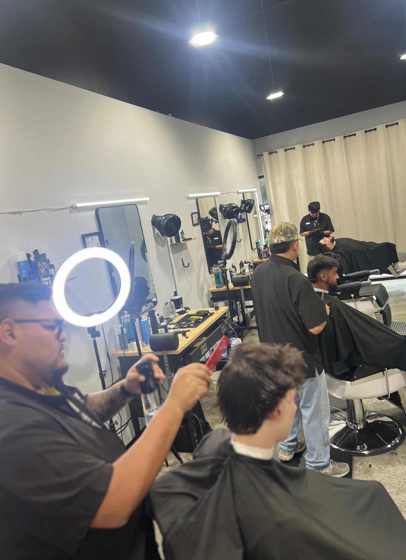 Rich's Barbershop work sample 5