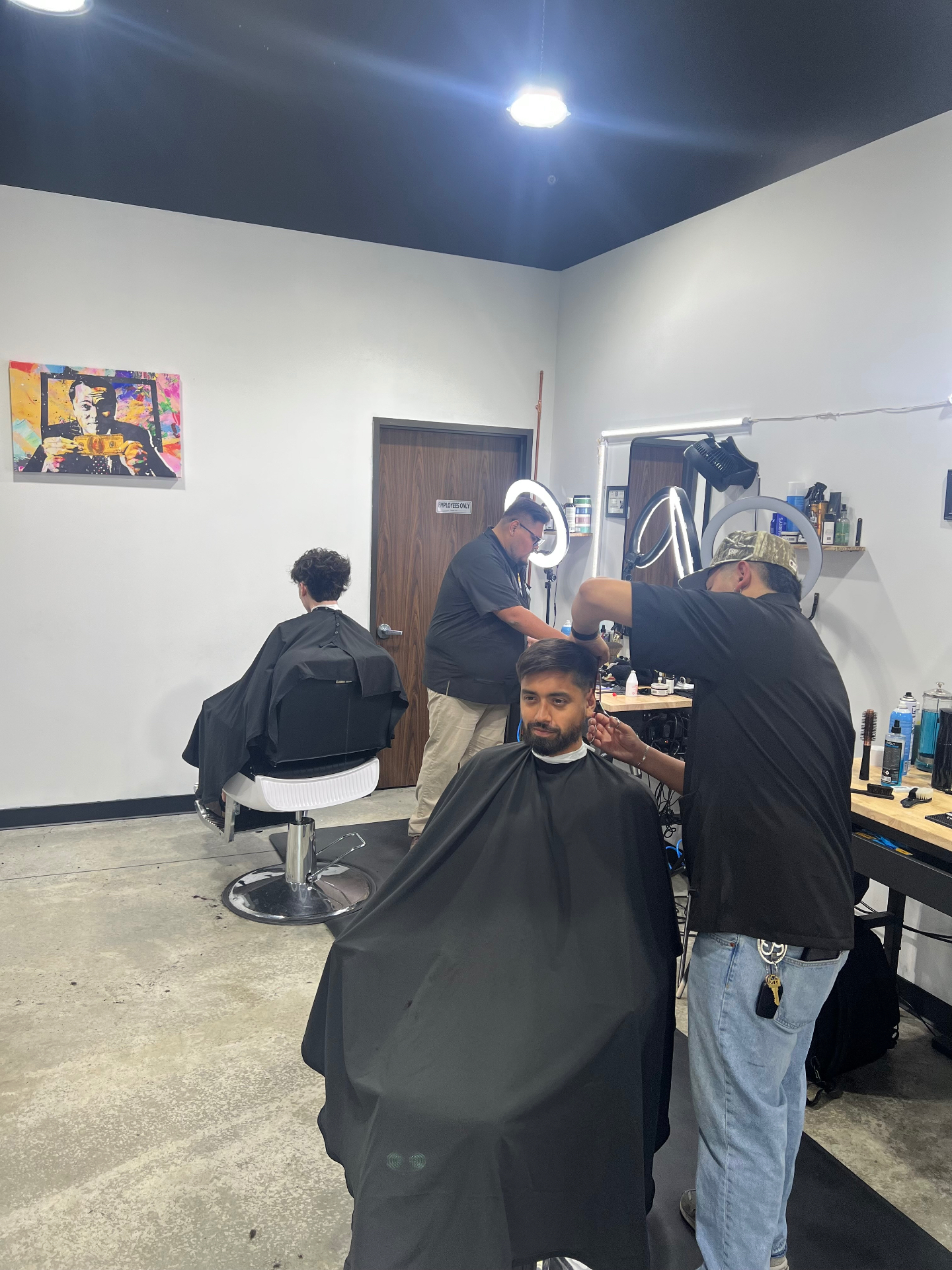Rich's Barbershop work sample 6