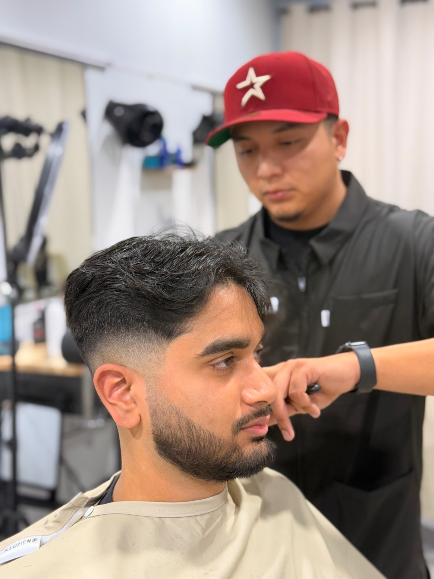 Rich's Barbershop work sample 10